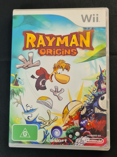 Rayman Origins (2011) Nintendo 3DS box