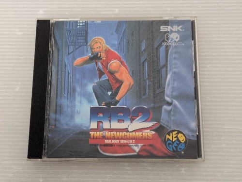 Real Bout Fatal Fury 2: The Newcomers (1998) Neo Geo CD box
