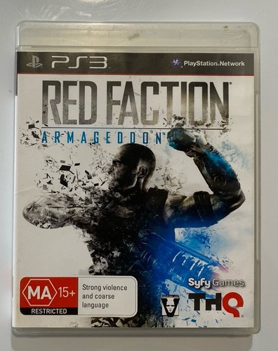 Red Faction: Armageddon (2011) PlayStation 3 box