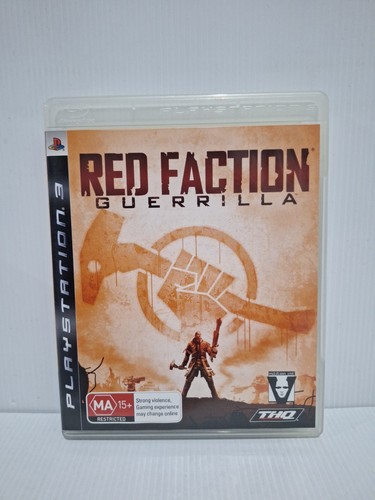 Red Faction: Guerrilla (2009) PlayStation 3 box