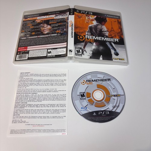 Remember Me (2013) PlayStation 3 box