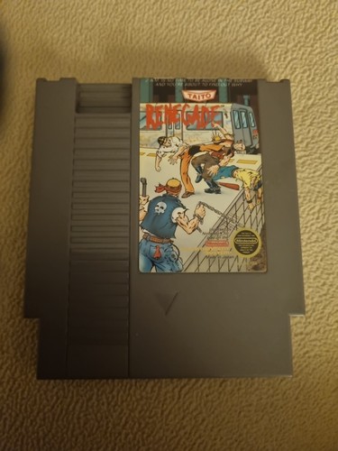 Renegade (1986) NES box