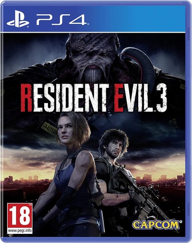 Resident Evil 3 (2020) PlayStation 4 box