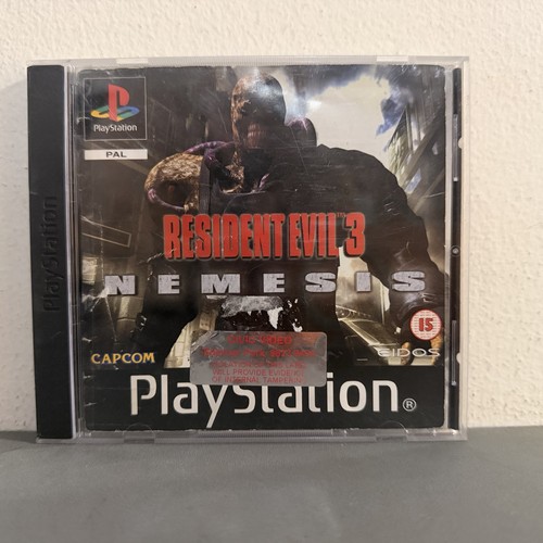 Resident Evil 3: Nemesis (1999) PlayStation box