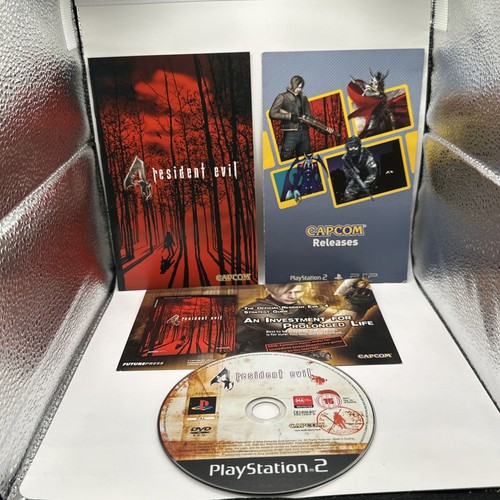Resident Evil 4 (2005) PlayStation 2 box
