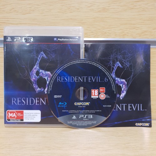 Resident Evil 6 (2012) PlayStation 3 box