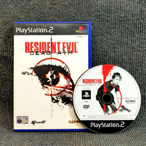 Resident Evil: Dead Aim (2003) PlayStation 2 box