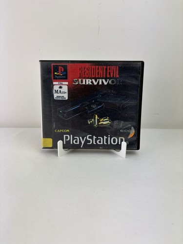Resident Evil Survivor (2000) PlayStation box