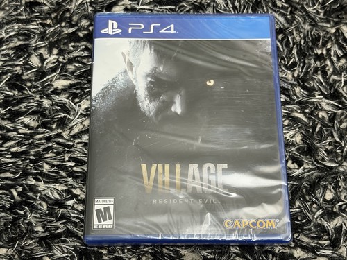 Resident Evil Village (2021) PlayStation 4 box
