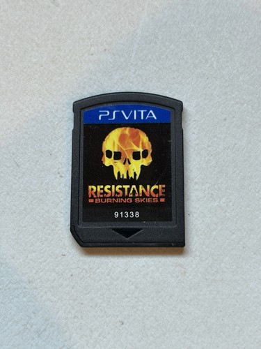 Resistance: Burning Skies (2012) PlayStation Vita box