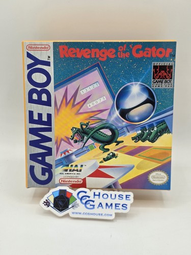 Revenge of the 'Gator (1989) Game Boy box