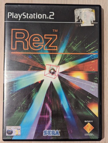 Rez (2001) Dreamcast box