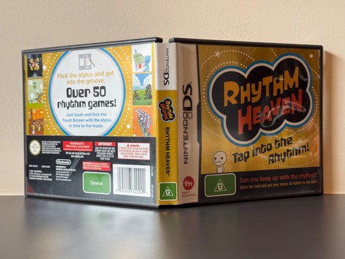 Rhythm Heaven (2008) Nintendo DS box