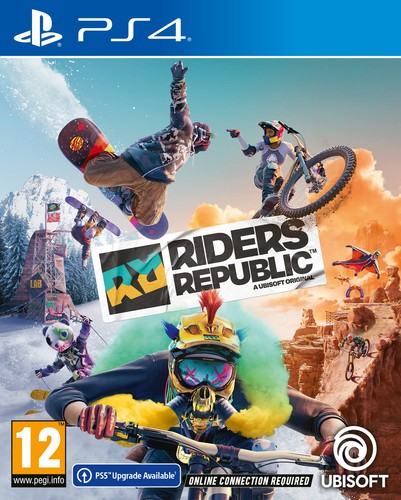 Riders Republic (2021) PlayStation 4 box