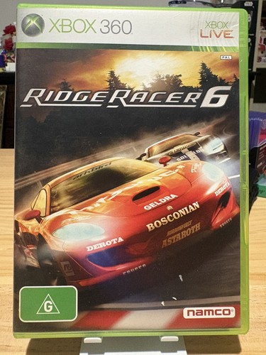 Ridge Racer 6 (2005) Xbox 360 box