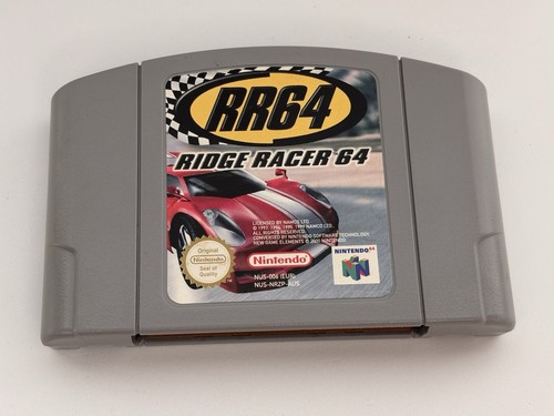 Ridge Racer 64 (2000) Nintendo 64 box