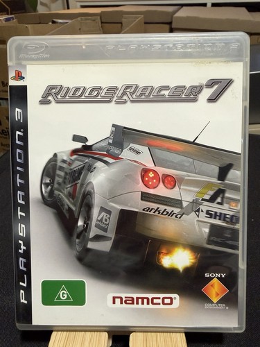 Ridge Racer 7 (2006) PlayStation 3 box