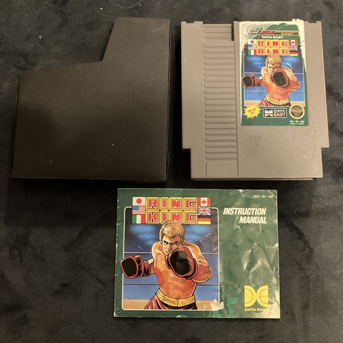 Ring King (1987) Arcade box