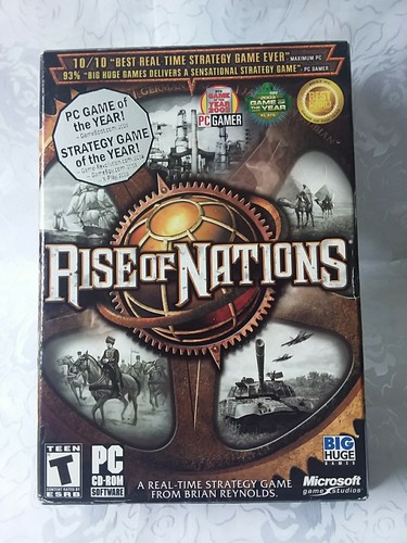Rise of Nations (2003) Mac box