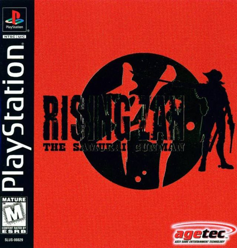 Rising Zan: The Samurai Gunman (1999) PlayStation box