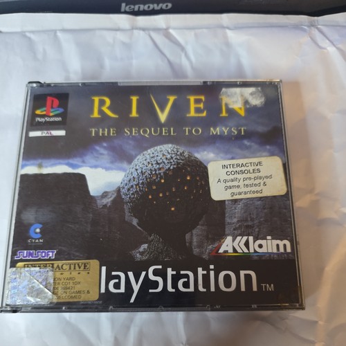 Riven (1997) PlayStation box