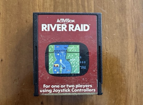 River Raid (1982) ColecoVision box
