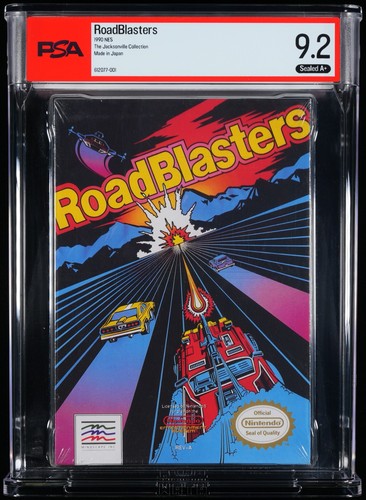 RoadBlasters (1987) NES box