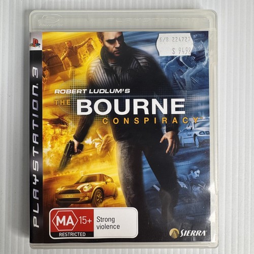 Robert Ludlum's The Bourne Conspiracy (2008) PlayStation 3 box