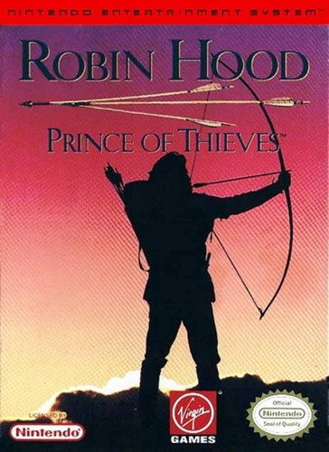 Robin Hood: Prince of Thieves (1991) NES box
