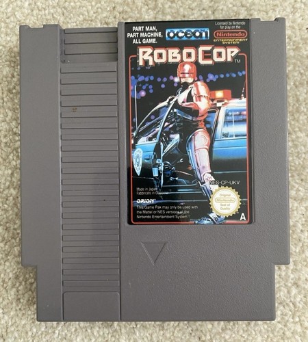 RoboCop (1988) MSX box
