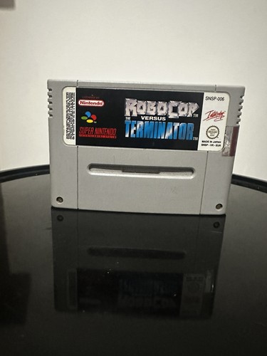 RoboCop Versus The Terminator (1993) Master System box