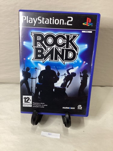 Rock Band (2007) PlayStation 2 box