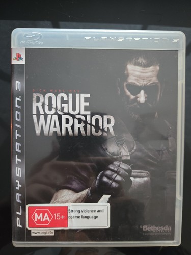 Rogue Warrior (2009) PlayStation 3 box