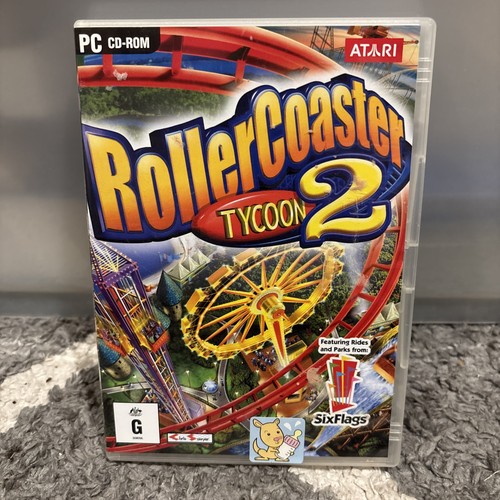RollerCoaster Tycoon 2 (2002) Windows box