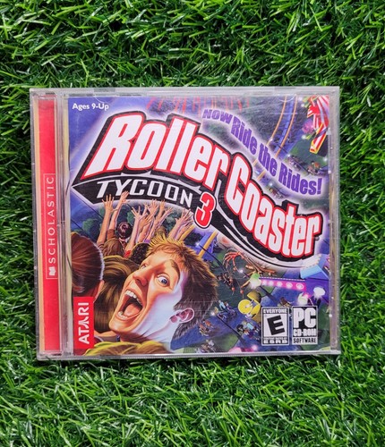 RollerCoaster Tycoon 3 (2004) Mac box