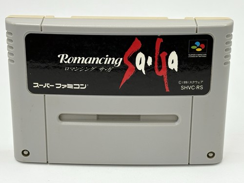 Romancing SaGa (1992) SNES box