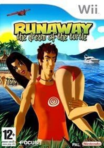 Runaway 2: The Dream of the Turtle (2006) Wii box