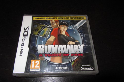 Runaway: A Twist of Fate (2009) Nintendo DS box