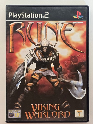 Rune (2000) PlayStation 2 box