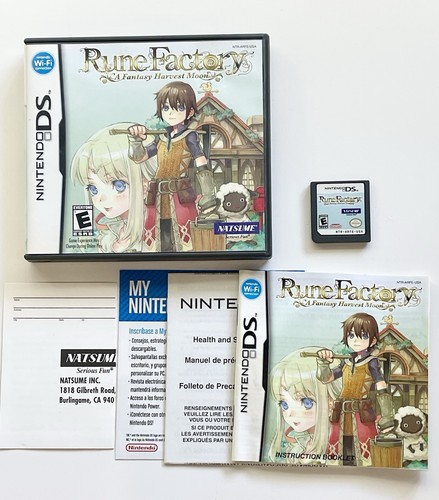 Rune Factory: A Fantasy Harvest Moon (2006) Nintendo DS box