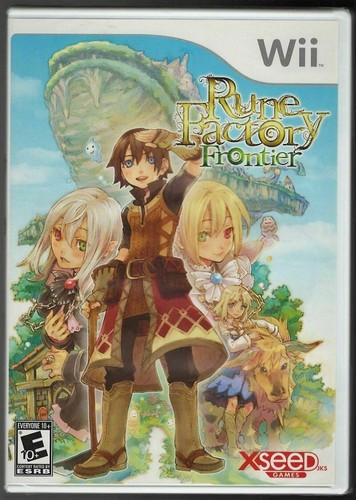 Rune Factory Frontier (2008) Wii box