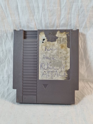 Rush'n Attack (1985) Atari 8-bit box