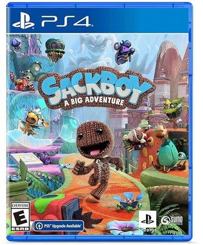Sackboy: A Big Adventure (2020) PlayStation 4 box