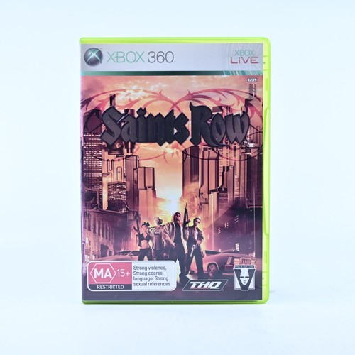 Saints Row (2006) Xbox 360 box