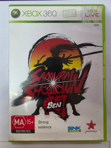 Samurai Shodown Sen (2008) Xbox 360 box