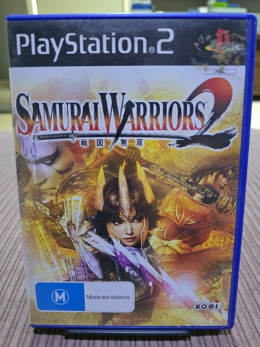 Samurai Warriors 2 (2006) PlayStation 2 box