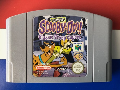 Scooby-Doo! Classic Creep Capers (2000) Nintendo 64 box