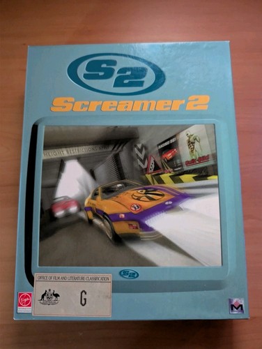 Screamer 2 (1996) Mac box