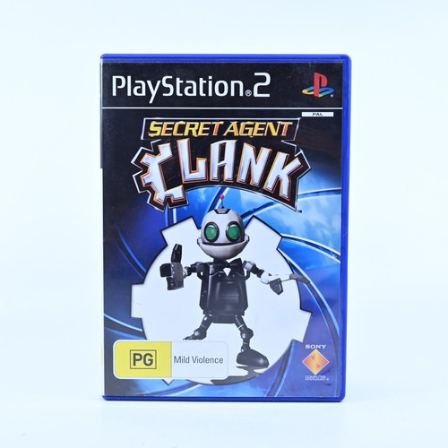 Secret Agent Clank (2008) PlayStation 2 box