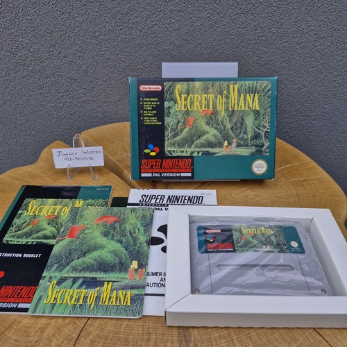 Secret of Mana (1993) SNES box